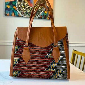 African print Laptop bag